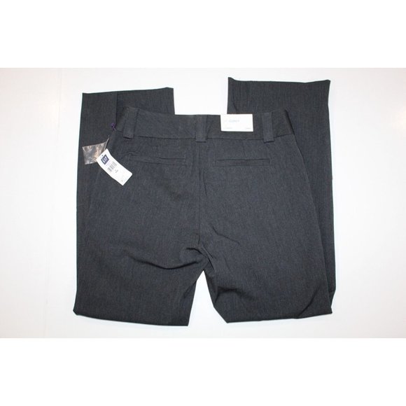 NWT Gap Curvy Ankle Pants Women's Size 6 Stretch Casual Wear Gray - Picture 2 of 8